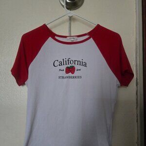 california strawberries shirt